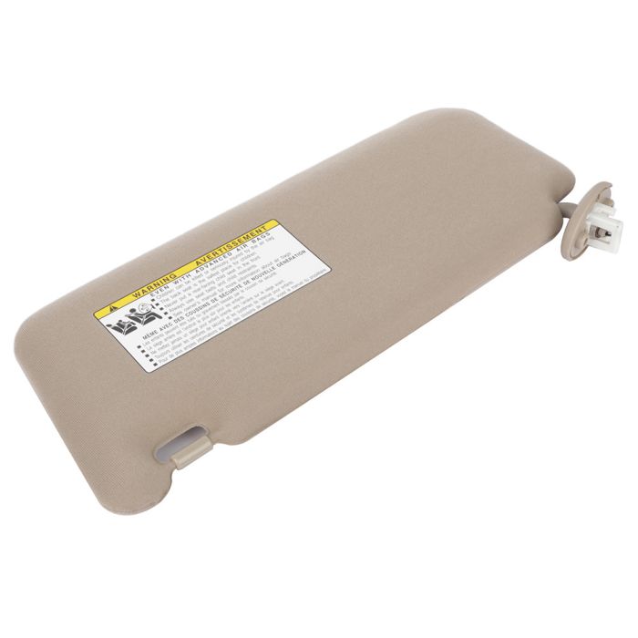Sun Visor Beige Left & Right sides with Sunroof for Toyota (74320-0T022-A1,74320-0T022-A1)- 2 PCS 