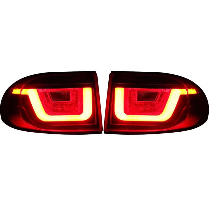 Fits 2007-2014 Toyota FJ Cruiser LED Headlight & Taillights w/Grilles 5pcs set 