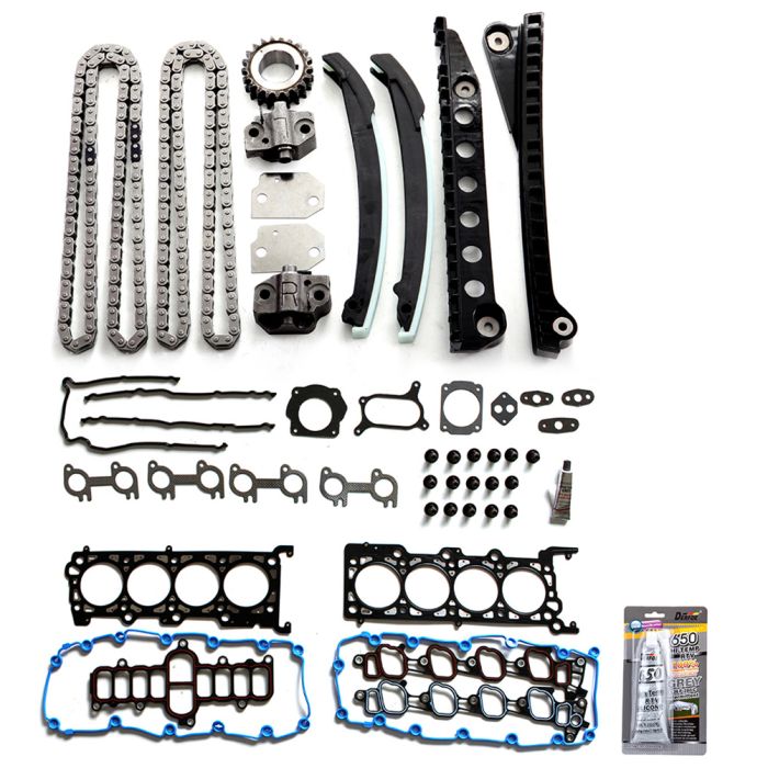 Timing Chain Kit Head Gasket Set For 1999 Ford Expedition Ford F150