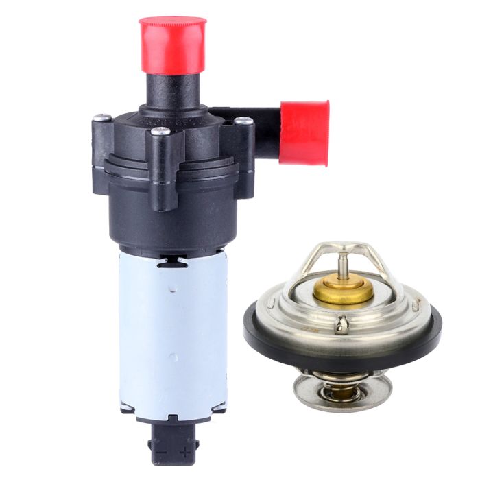 Electric Water Pump with Thermostat for 00-02 Audi S4 A6 Quattro 2.8L 2.7L V6