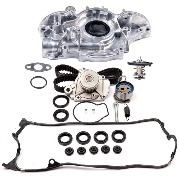Timing Belt Kit Water Pump Thermostat For Honda Civic DX EX GX LX 1.7 D17A1
