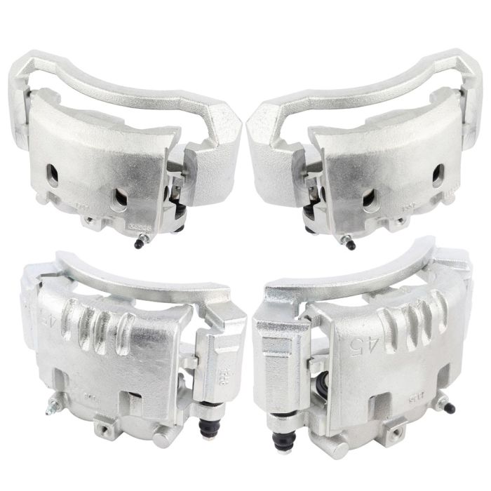 Front and Rear Brake Calipers Pairs For Dodge Ram 1500 2500 3500 2006 2007 2008