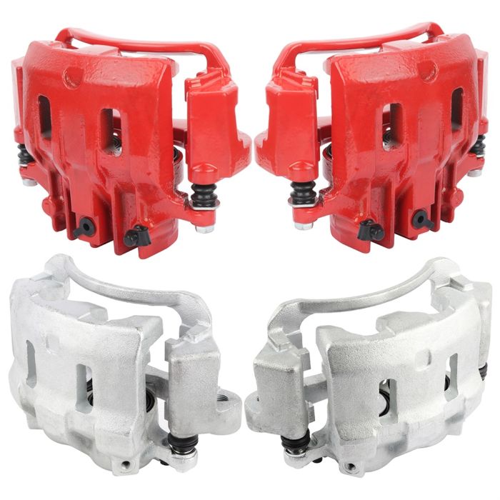 Front and Rear Brake Calipers Pairs For Ford F-250 F-350 Super Duty 2000-2004
