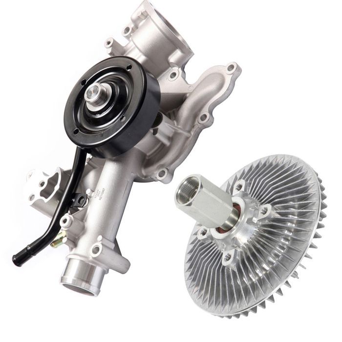 Engine Cooling Fan Clutch Water Pump Kit for Dodge -1set