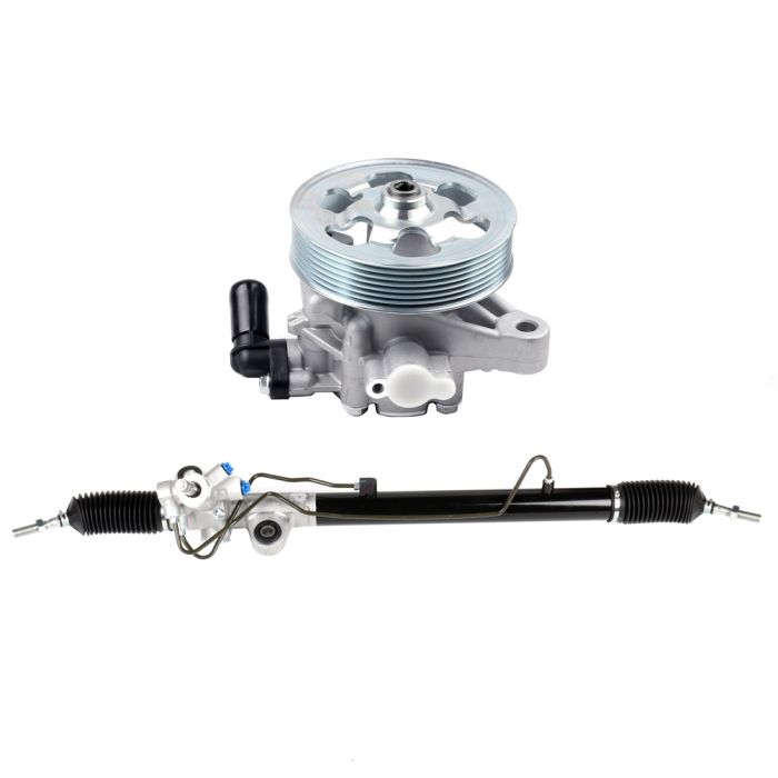 Power Steering Rack and Pump Kit For Honda Accord 2008-2012 2.4L l4 GAS DOHC