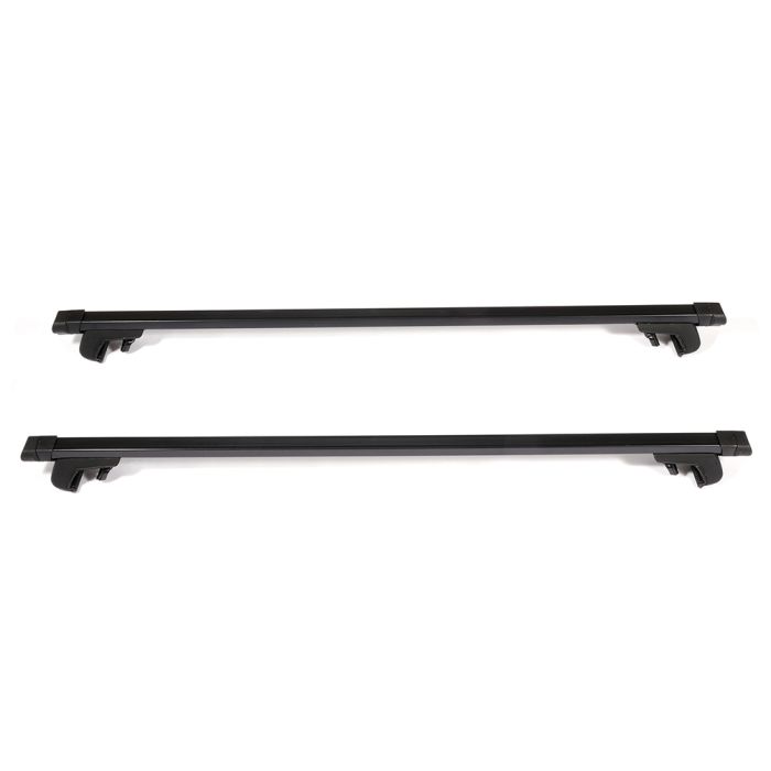 Universal 48'' Alloy Heavy-Duty Roof Rack for 2 Bikes Max Load 165 lbs