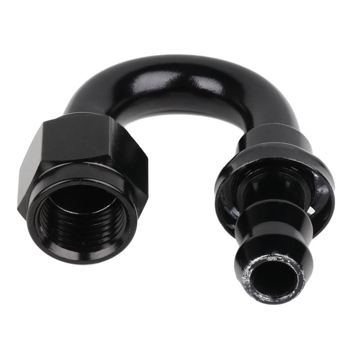 6AN Push Lock Hose Fitting Adapter For Oil/Air/Fuel Line Hose 