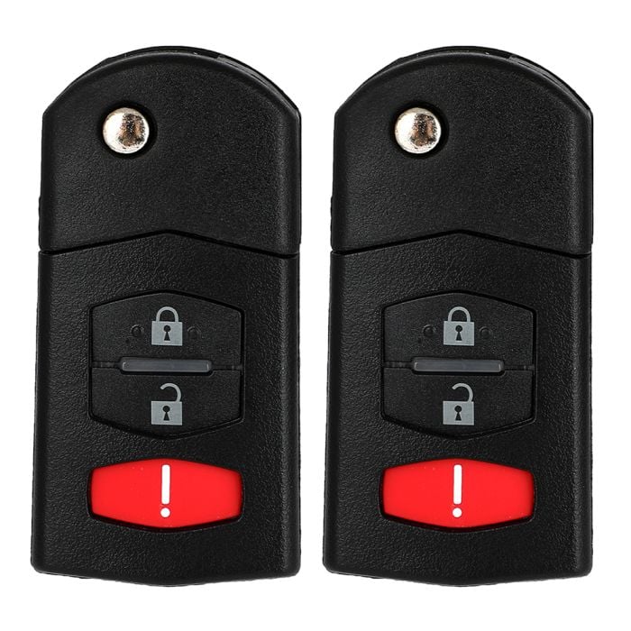 Replacement keyless entry remote Shell Case For 11-14 Mazda 2 11-15 Mazda 3