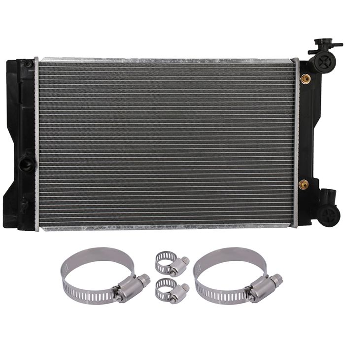 BYUSCarparts Radiator & A/C Condenser Kit For Toyota Corolla 2009-2017 & Matrix 2009-2014
