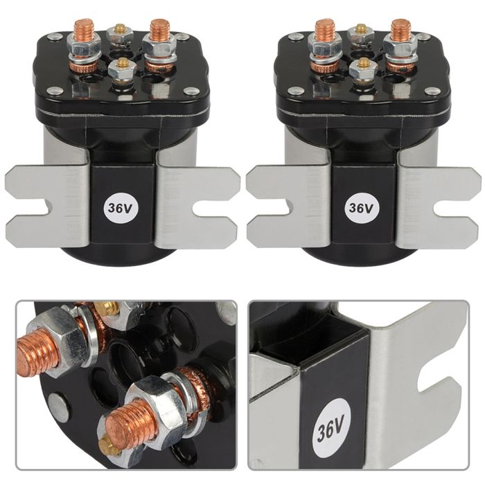ECCPP 2X 36V Solenoid 586-117111 586-906 Replacement For WHITE RODGERS 200Amp