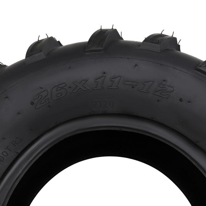 ATV Tires 2 x 26x9-12 and 2 x 26x11-12 UTV Tires - 4 PCS 