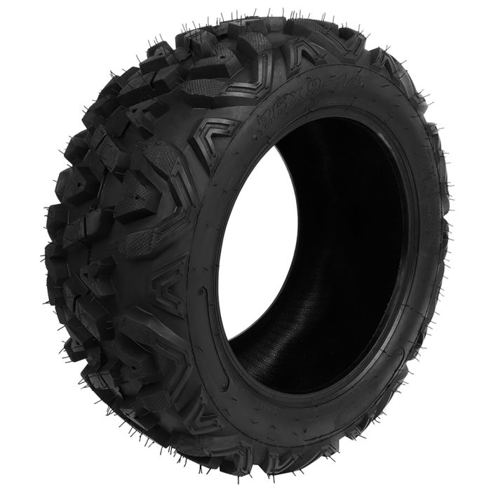 ATV Tires 2 x 26x9-14 and 2 x 26x11-14 UTV Tires - 4PCS 