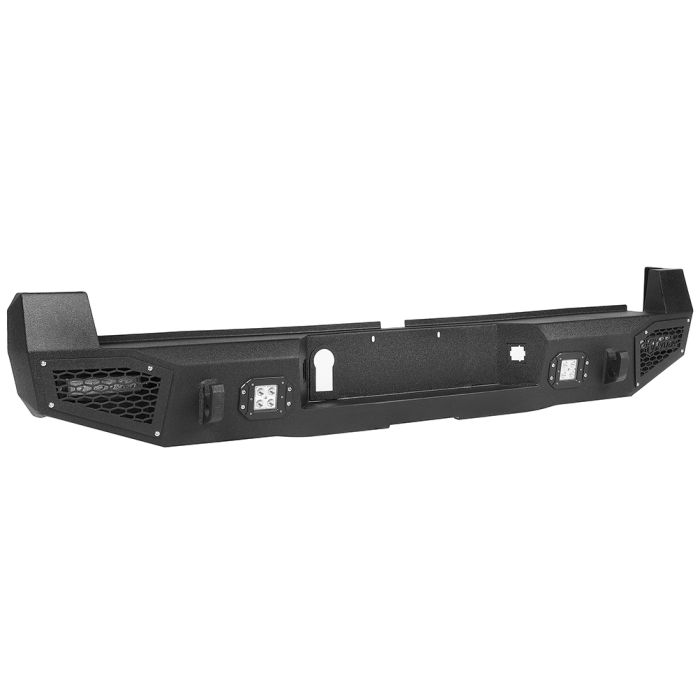 Front & Rear Steel Step Bumper for Toyota -2 PCS 