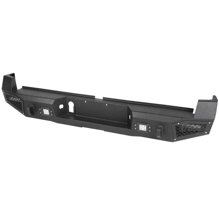 Front & Rear Steel Step Bumper for Toyota -2 PCS 