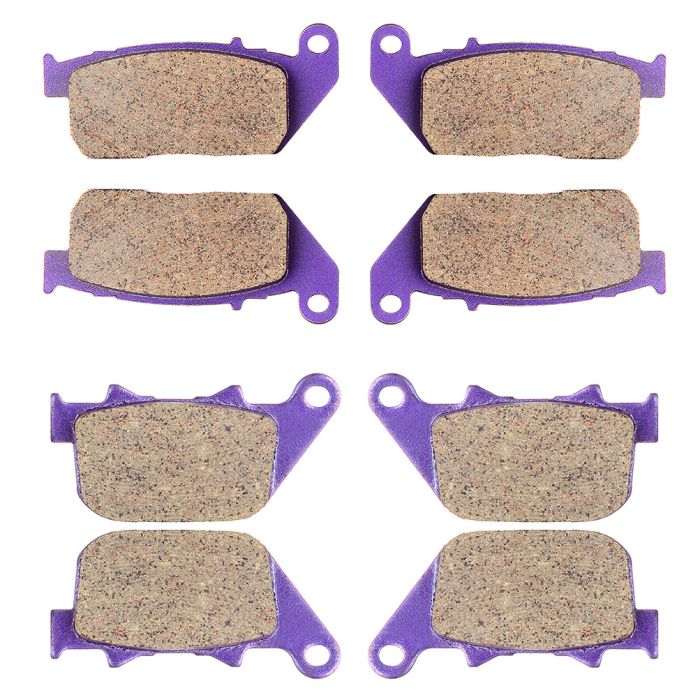 Brake Pads (FA387) For Harley Davidson-4 Pairs Front and Rear 
