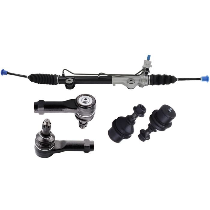 Complete 5pc Power Steering Rack and Pinion Suspension For F-150-2WD ONLY