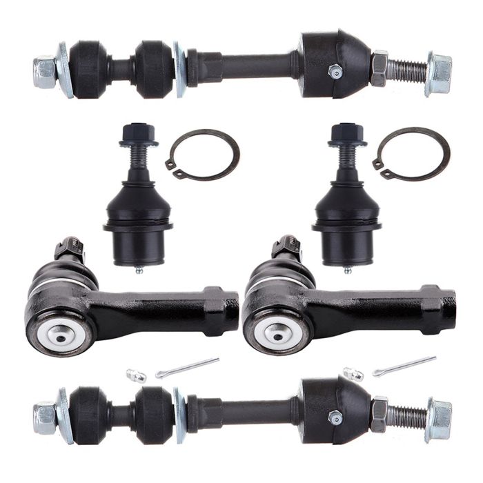 Front Control Arm Sway Bar Link Tie Rods Kit Lincoln Mark Lt 2006 2007 2008 5 4l V8 For Ford F 150 2005 2006 2007 2008 4 2l V6 For F 150 2005 2006 2007 2008 4 6l 5 4l V8