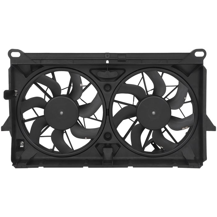 Radiator Cooling Fan Kit For 2007-2013 Cadillac Escalade ESV Chevrolet Avalanche