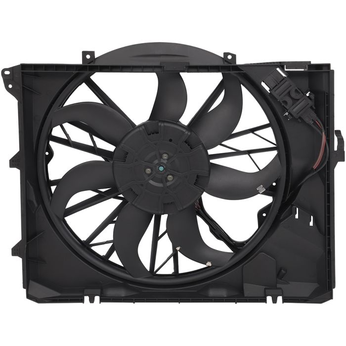 Electric Radiator Cooling Fan Kit For 2009 2010 2011 2012 BMW 328i xDrive