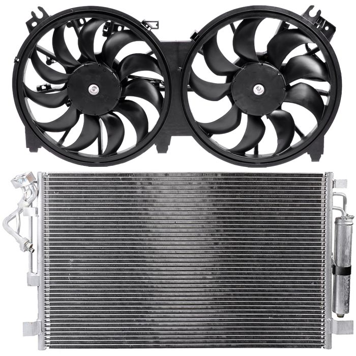2011-2018 Nissan Altima Electric AC Condenser Cooling Fan Kit 2.5L/3.5L