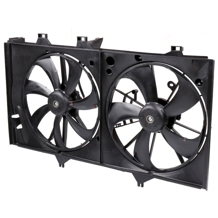 Electric AC Condenser Cooling Fan Kit For 2012 2013 2014 2015-2017 Toyota Camry