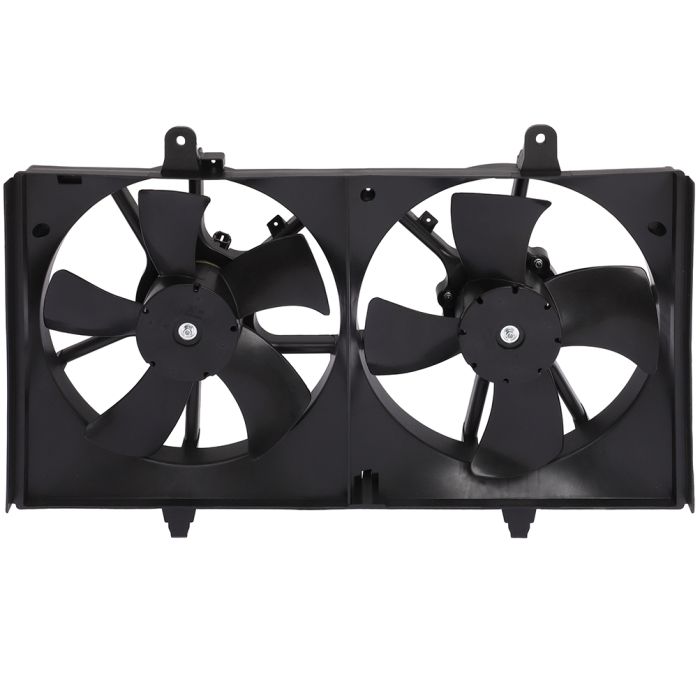 Electric AC Condenser Cooling Fan Kit For 2002 2003 2004-2006 Nissan Altima