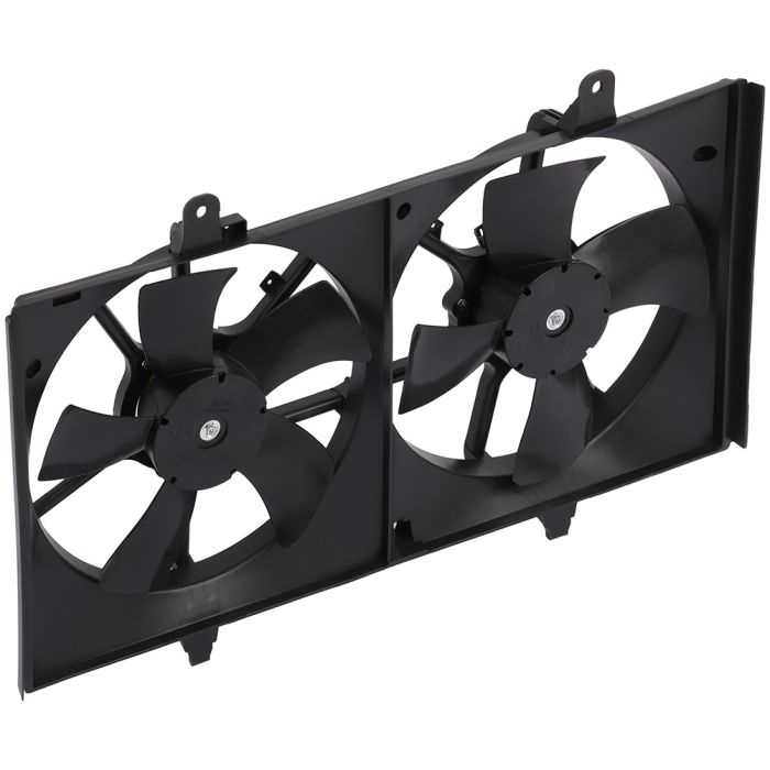 Electric AC Condenser Cooling Fan Kit For 2002 2003 2004-2006 Nissan Altima