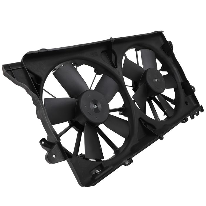 Electric AC Condenser Cooling Fan Kit For 2010 2011-2014 Ford Expedition F-150