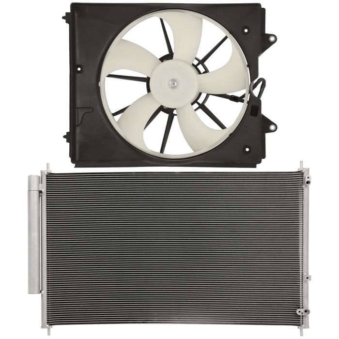 2011-2017 Honda Odyssey AC Condenser Cooling Fan Kit 3.5L