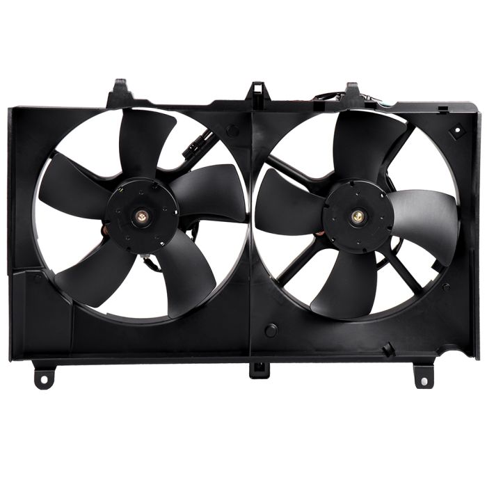 Electric AC Condenser Cooling Fan Kit For 2003 2004 2005 2006 Nissan 350Z