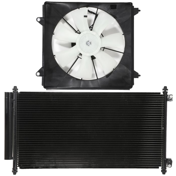 2008-2012 Honda Accord 2.4L Electric AC Condenser Cooling Fan Kit