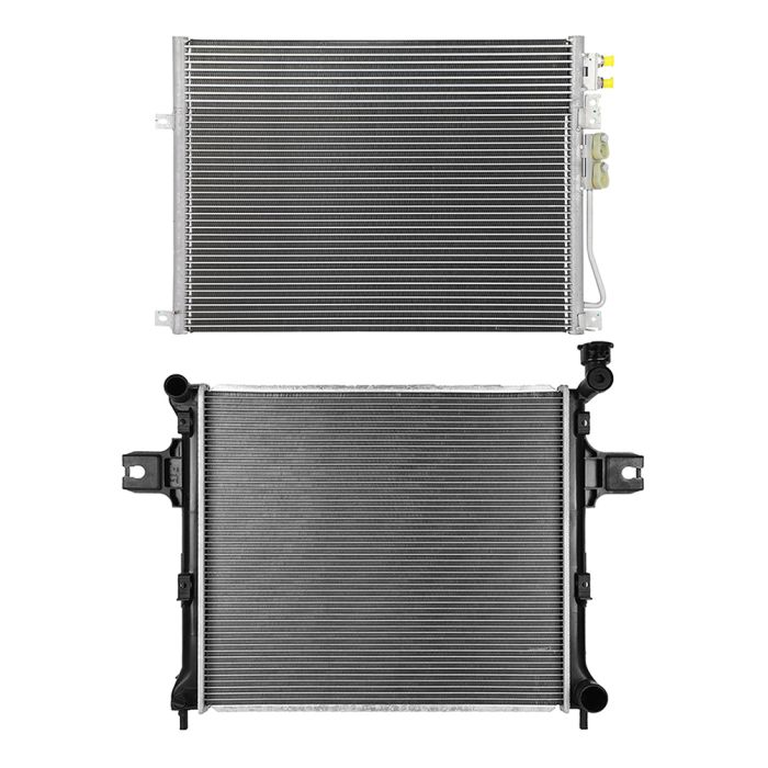 Aluminum A/C Condenser 06-10 Jeep Commander 3.7l/5.7l 05-10 Jeep Grand Cherokee 3.0L/3.7L/5.7L/6.1L 124519