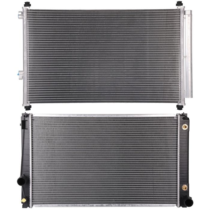 2006-2012 Toyota RAV4 Radiator Aluminum & AC Condenser Cooling Kit