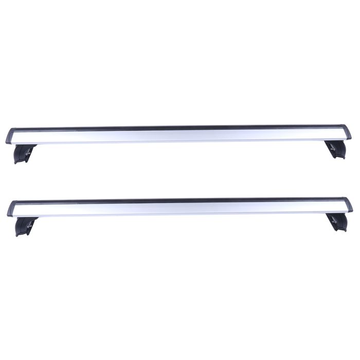 For Chevrolet Suburban 2015-2019 Black Aluminum 2x Roof Rack Cross Bars & 4x kayak Racks Carrier 6Pcs 