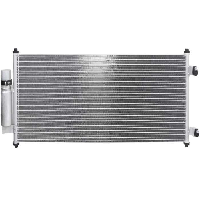 Aluminum AC Condenser & AC Compressor Cooling Kit 2007-2012 Nissan Sentra 2.5L