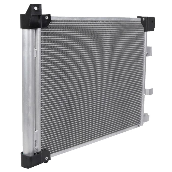 Aluminum AC Condenser & AC Compressor Cooling Kit 2013-2015 Nissan Sentra 1.8L