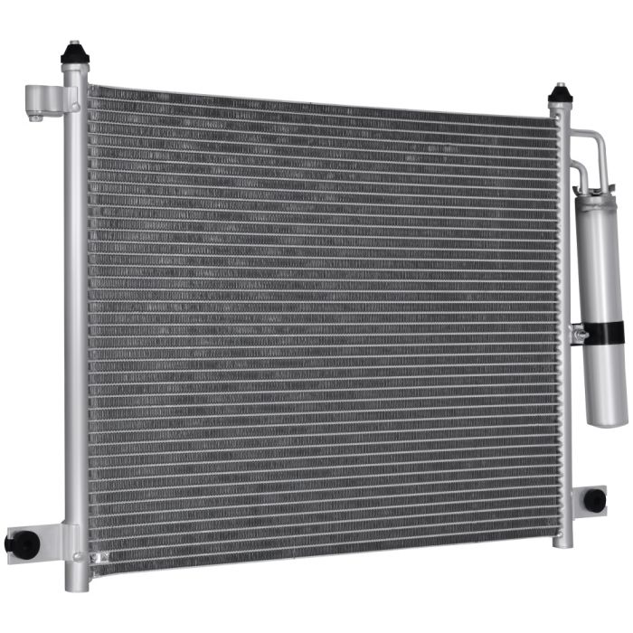 AC Condenser & AC Compressor Cooling Kit For 05-2008 Chevrolet Aveo Pontiac Wave