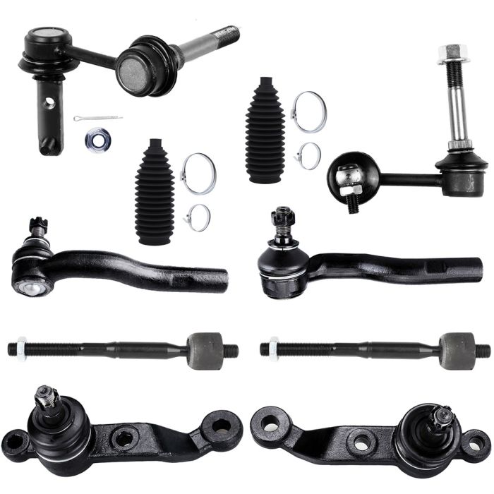 Front Control Arm Ball Joint Tie Rod End Kit 49GJJC55 for Ranger 2010