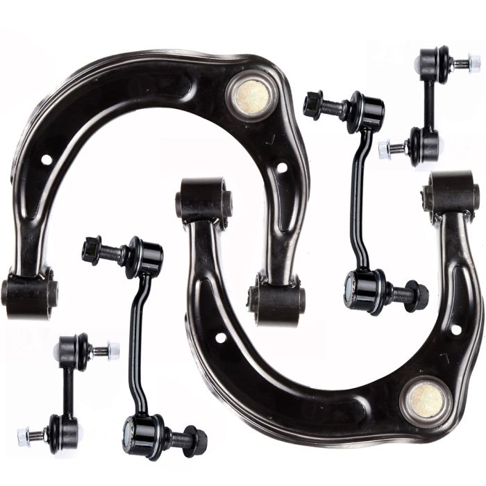 thumbnail image 2 of PartsW Front Upper Control Arms With Ball Joints – For Hyundai Azera Sonata & Kia Amanti (2006-2011) 2 of 2