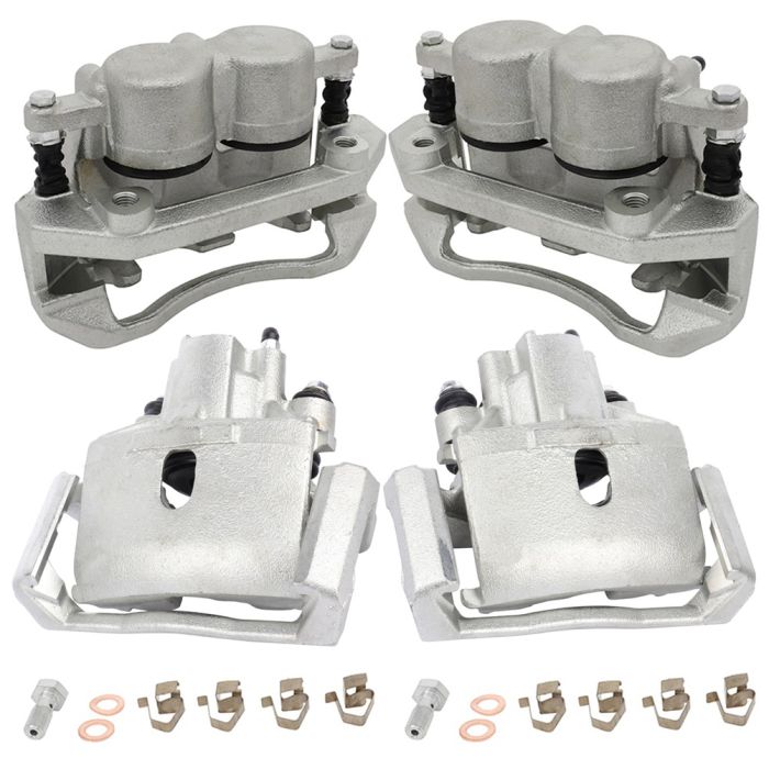 Front and Rear Brake Calipers Kit For Ram 1500 2011 12 13 14 15 16 17 2018