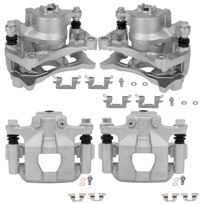 Front and Rear Brake Calipers Kit For Nissan Altima 2013 14 15 16 17 2018