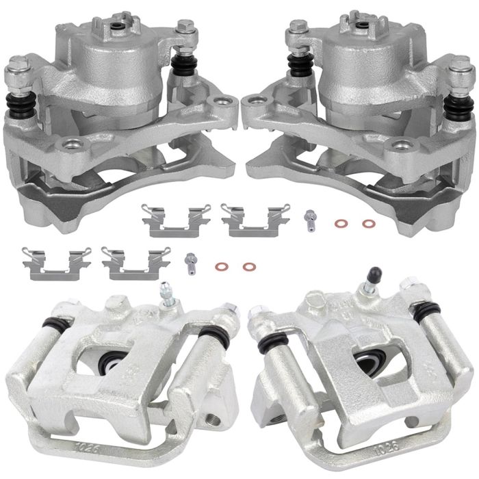 Front and Rear Brake Calipers Kit For 2013 14 15 16 17 2018 Nissan Altima