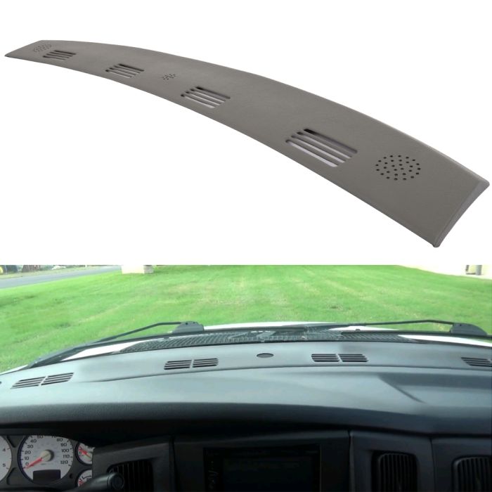 Dash Cover Gray Fit for 2002-2005 Ram ( 02ITM3706AGY ) 