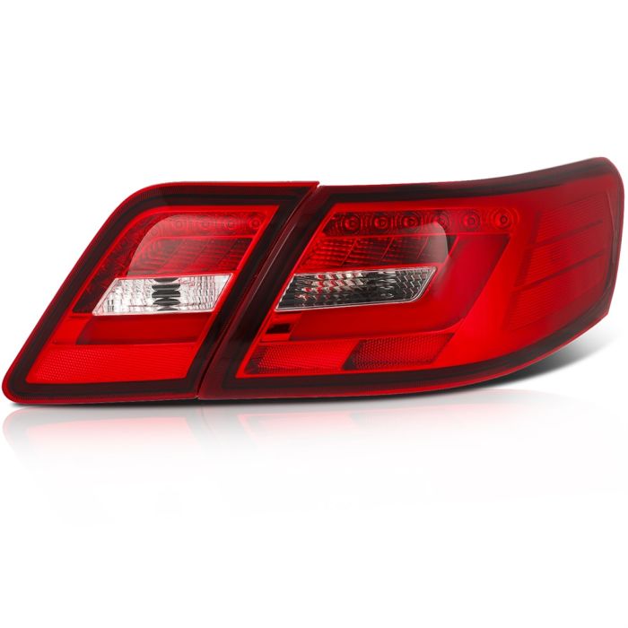 Tail Lights For 2007-2009 Toyota Camry LED Brake Lightbar Rear Lamp Red Assembly