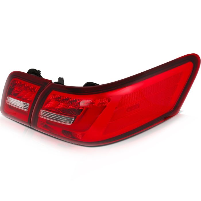 Tail Lights For 2007-2009 Toyota Camry LED Brake Lightbar Rear Lamp Red Assembly