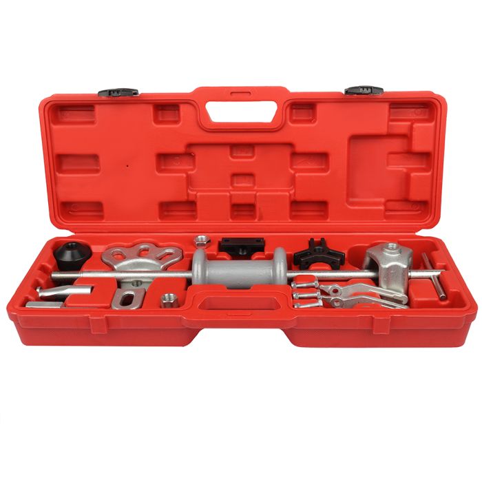 Slide Hammer Dent Puller Tool Kit Wrench Adapter Axle Bearing Hub Auto Set 