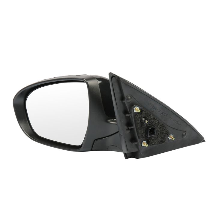 2011-2013 Kia Optima Driver Side View Mirror Black Power Adjustment Manual Fold (KI1320152)