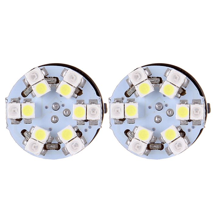White/Amber Switchback LED Turn Signal Lights Bulbs(E9905810103301CP) - 2 Pieces