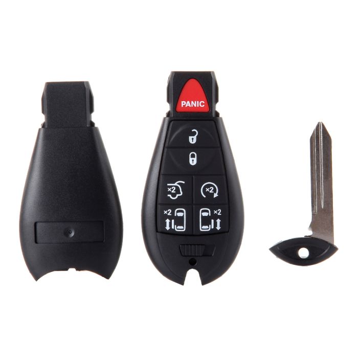 Smart Fob Key Replacement Remote Shell Case For 08-11 Chrysler 300 08-16 Chrysler Town Country