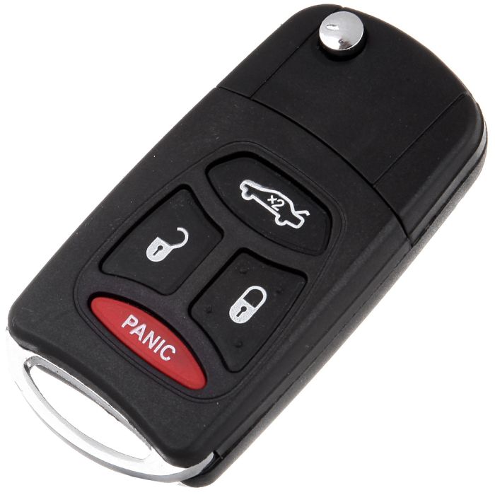 Key Fob Shell Case Fit For 06-07 Dodge Charger 05-07 Jeep Grand Cherokee